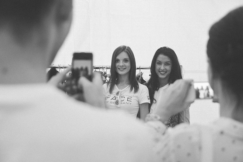 Face Of Germany 2014 - Halbfinale Backstage